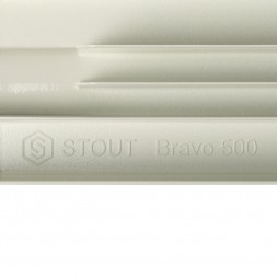 Радиатор алюминиевый STOUT Bravo 500 (4 секции)