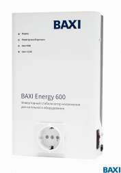 Стабилизатор напряжения инверторный Baxi Energy 600, мощность 450 Вт