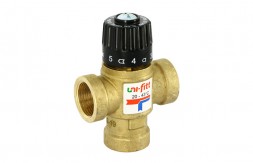 Термостатический смесительный клапан 35-60 С 3/4&quot; вр боковое Uni-Fitt Kvs=1.6