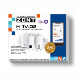 Контроллер отопительный GSM/Wi-Fi Zont H-1V.02