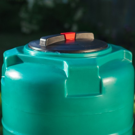 Бак для воды ЭкоПром T 300 зеленый вертикальный