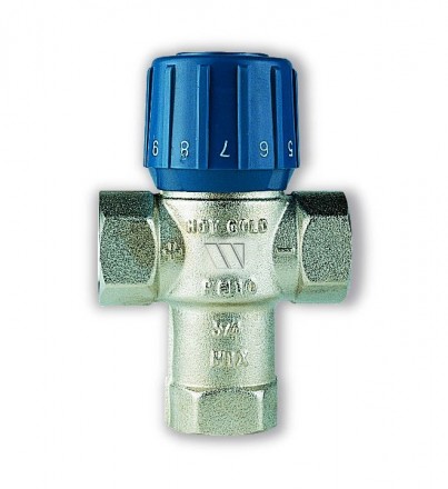 Термостатический смесительный клапан Watts Aquamix 3/4&quot; вр, 25-50 С для теплого пола