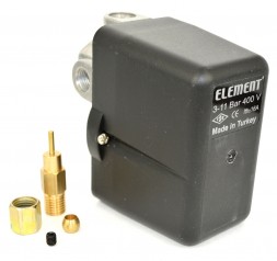 Трехфазное реле давления Element ELT-3, 3-11 bar с клапаном