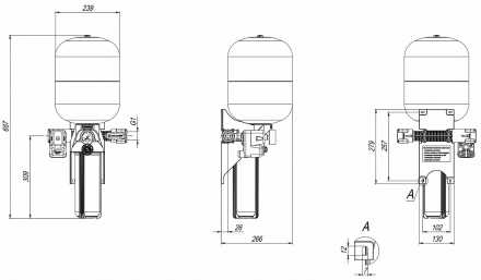 Автоматическая система водоснабжения Джилекс КРАБ-Т 18