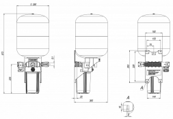 Автоматическая система водоснабжения Джилекс КРАБ-Т 50