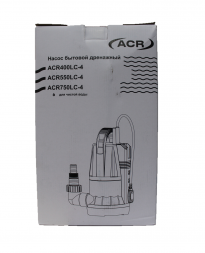 Дренажный насос ACR 400LC-4 электронный поплавок