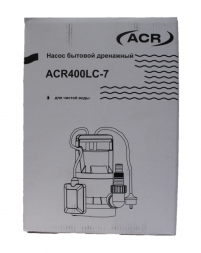 Дренажный насос ACR 400LC-7