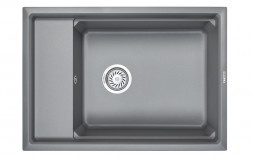 Кухонная мойка кварцевая Granula Kitchen Space KS-7305 Алюминиум