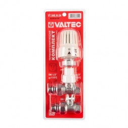 Комплект терморегулирующего оборудования для радиатора Valtec, прямой 1/2&quot;