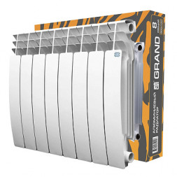 Радиатор алюминиевый STI Grand 500/100 8 секций
