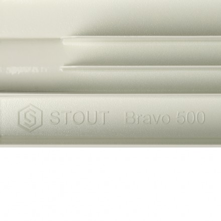 Радиатор алюминиевый STOUT Bravo 500 (4 секции)