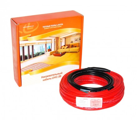 Нагревательный кабель Lavita UHC-20-100 - 2000 Вт/100 м для теплого пола под стяжку