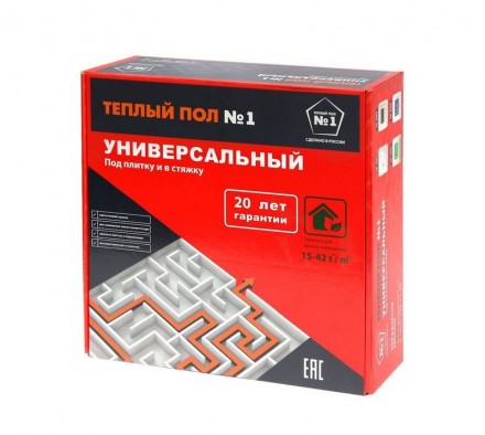 Нагревательный кабель Теплый пол №1 СТСП-10-150