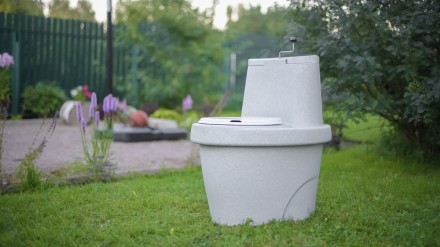 Торфяной туалет ЭкоПром Rostok зеленый