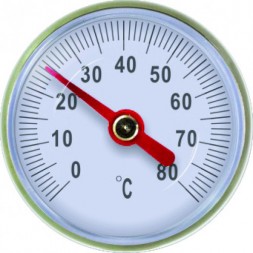 Термометр погружной TIM 80С Ø40 мм 1/4&quot; нр