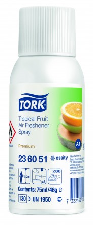 Аэрозольный освежитель воздуха Premium Tork тропический аромат