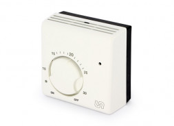 Термостат комнатный механический НО/НЗ Uni-Fitt с выключателем
