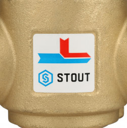 Нагрузочный термостатический смесительный клапан 70 С Kvs=9, 1 1/4&quot; нр STOUT
