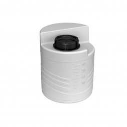 Бак для воды дозировочный ЭкоПром 60 белый вертикальный